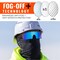 Ergodyne AEGR-AFASM, Safety Glasses, Anti-Scratch & Fog-Off+, Blue Mirror Lens, Clear Smoke Frame AEGR-AFASM - alternate 5
